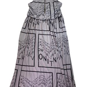 NWT Avon Monochrome Graphic A-Line Skirt